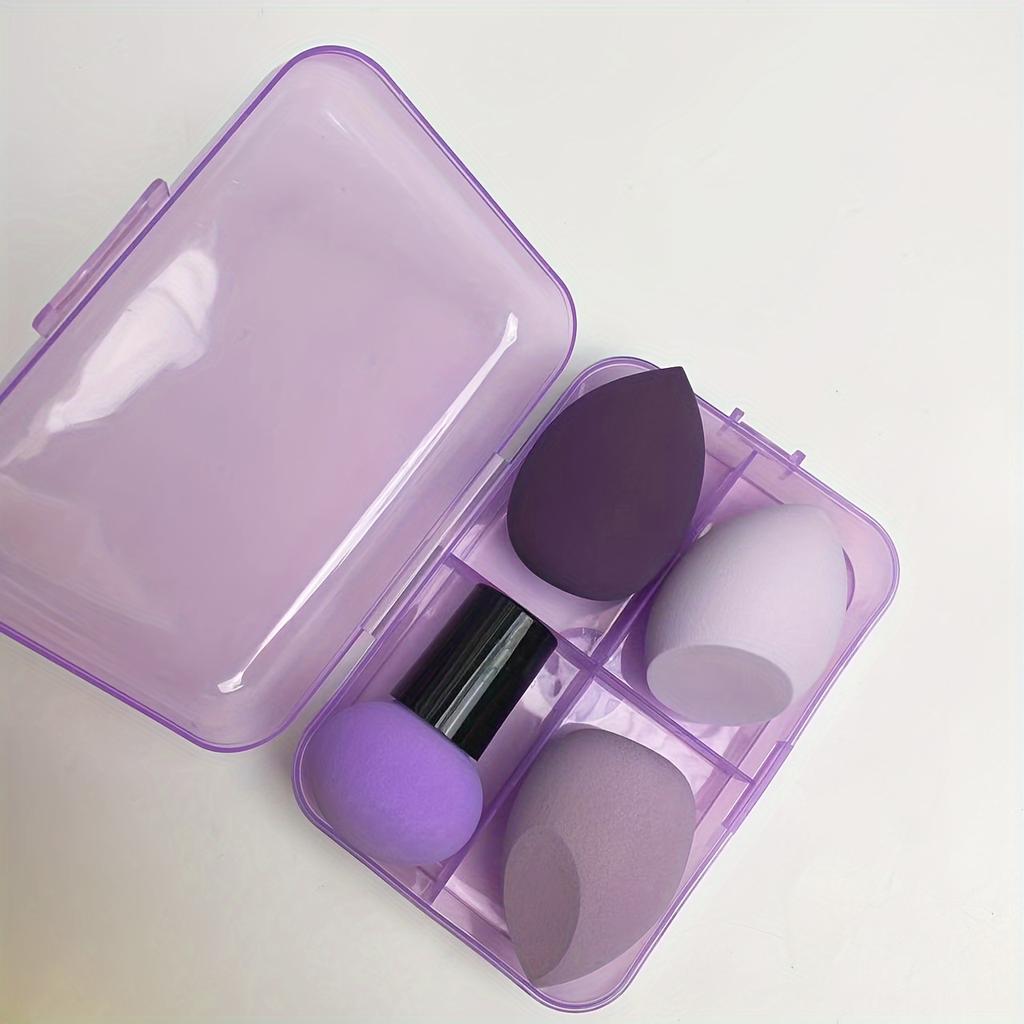 Make-up-Schwamm-Set | Doppelte Anwendung für flüssiges und festes Make-up, Weiches, Hydrophiles PU-Material