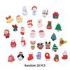 20pcs Santa Claus Phone Case Patch Mini Resin Accessories  New Year Gifts