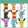 Chaveiro de pelúcia Pokémon, brinquedo macio e fofo para crianças.