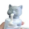 Vomiting Cat Toothpaste Dispenser Kitten Head Toothpaste Topper Bathroom Toothpaste Dust Protection Cap Cover Prank Accessories