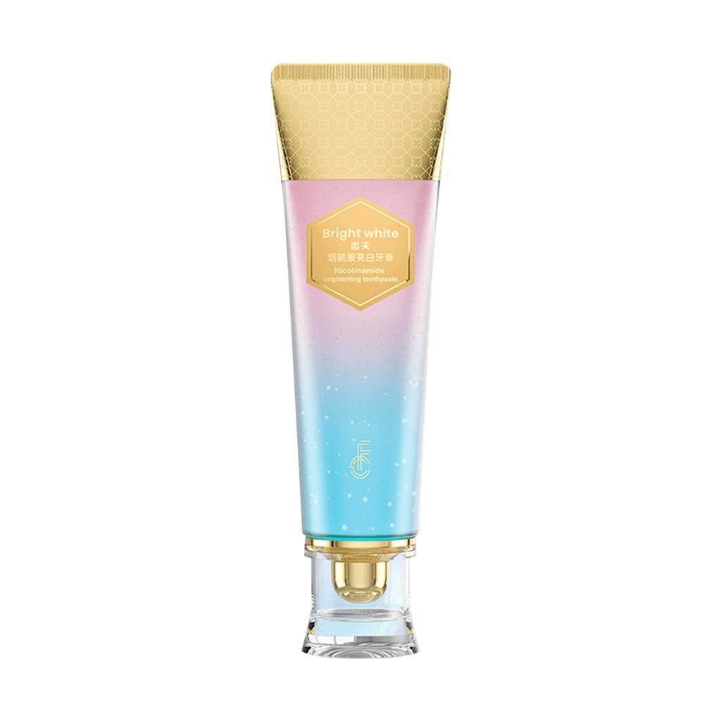 Dentifrice blanchissant, BodyAccel Dentifrice blanchissant intensif avec soin doux et naturel Élimination des taches en profondeur Pêche propre, améliore la santé, haleine fraîche
