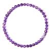 4MM Natural Stone Tourmaline Bracelets For Women Men Crystal Faceted Beaded Bracelet Healing Reiki Handmade Exquisite Jewelry