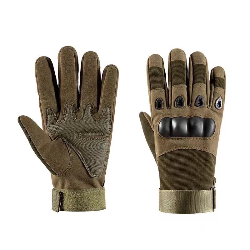 Men s Hard Shell Full Finger Tactical Gloves