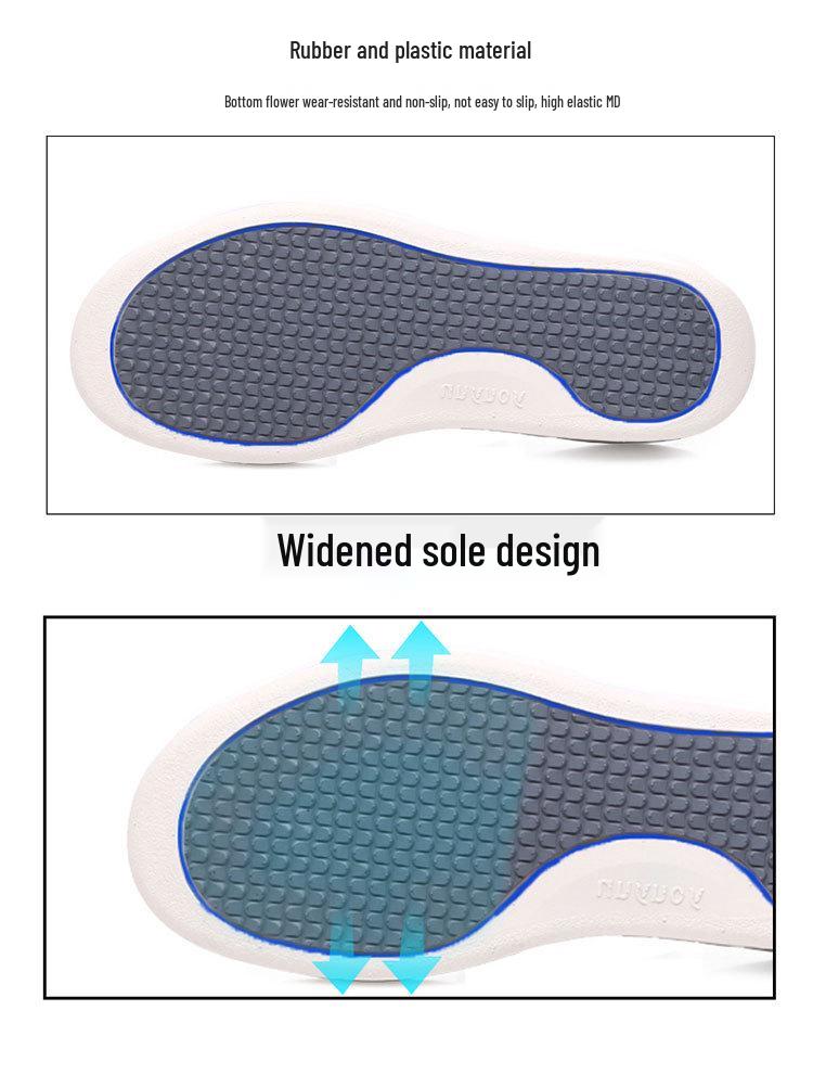 Unisex Plus Size Breathable Non-Slip Walking Shoes for Wide and Swollen Feet