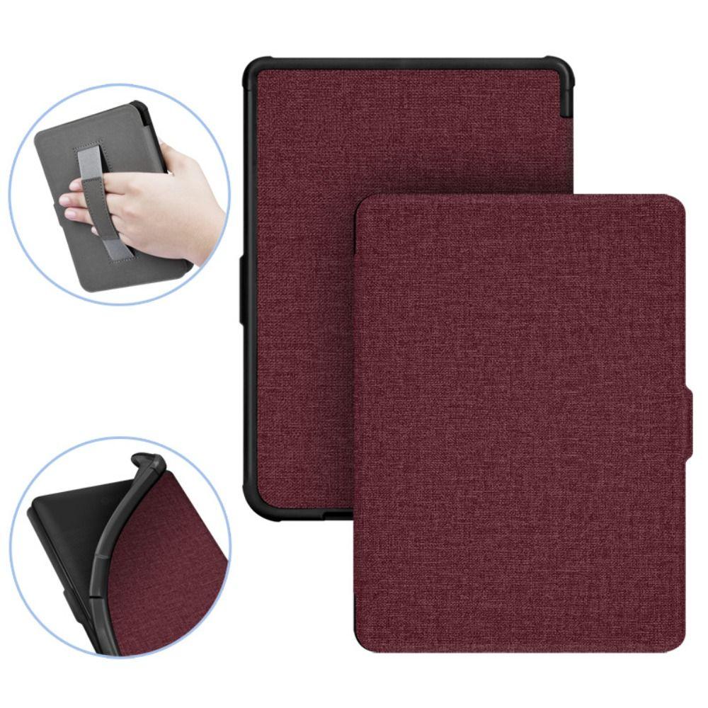 Auto Sleep/Wake Smart Folio Cover Hand Holder Protective Shell N249 Funda for Kobo Clara HD 2018