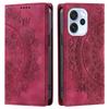 for OPPO Reno15 Pro 5G,Reno15 F 5G Mandala Embossed PU Leather Flip Wallet Case Magnetic Closure Cover