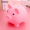 Ramidos Cute Pig Bank Plastic Pig Money Bank Multiple Color For Boys Girls Kids Adults