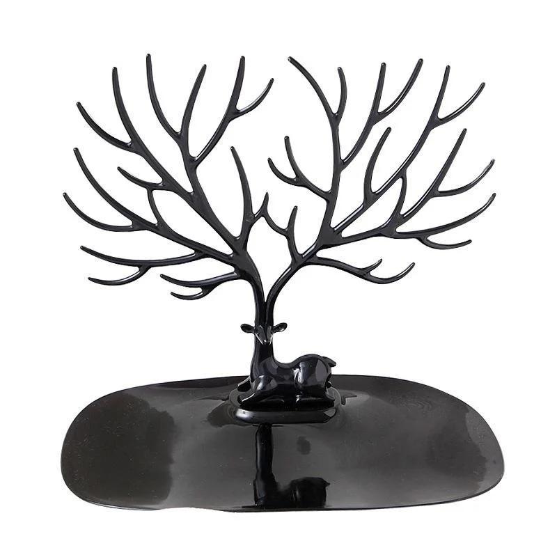 1 Pcs Tree Shape Jewelry Rack Jewelry Necklace Small Antlers Rack Jewelry Storage Display Rack Accessories Gifts Supplies