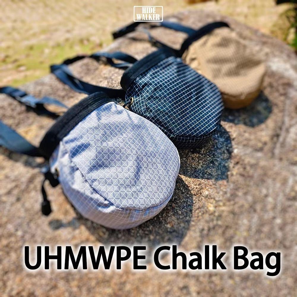 Portable Rock Climbing Chalk Bag Drawstring Dry Magnesium Powder Pocket  Running