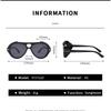 Double Bridges Sunglasses Male Female Vintage Candy Color Pilot Goggles Stylish Eyewear Women Outdoor Sports Trending Sun Eyeglasses