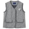 Sancai Women's Plus Size Rhinestone Tweed Vest