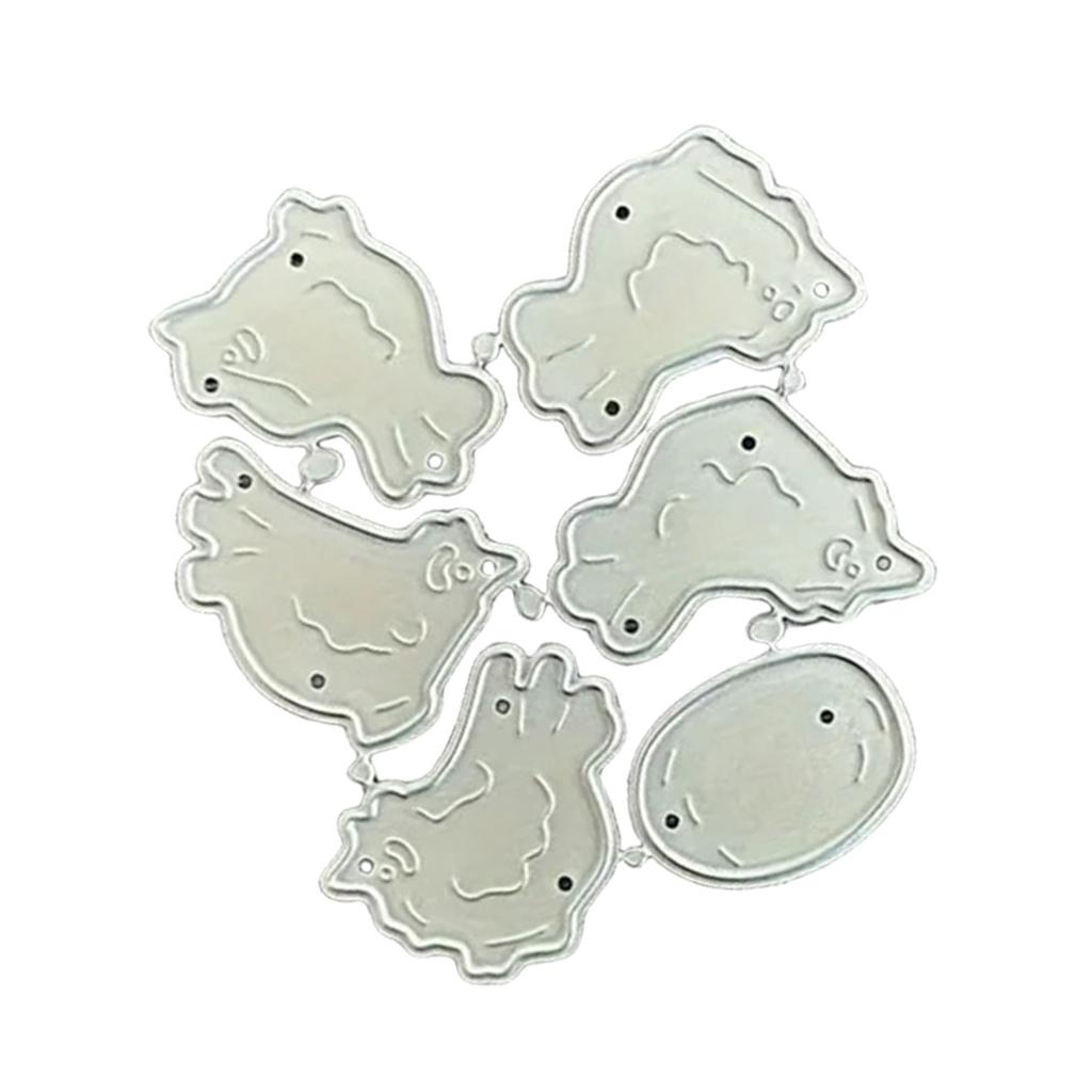 Animal Chicken Shape Cutting Dies Scrapbooking Die Cut Templates Carbon Steel Cutting Dies for Scrapbooking Card Making