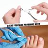 3 Stück/Set Zehennagel Fingernagel Nagelhautzange Professioneller Nagelknipser Maniküre Schneider Schere Rostfreier Stahl Trimmer Werkzeuge