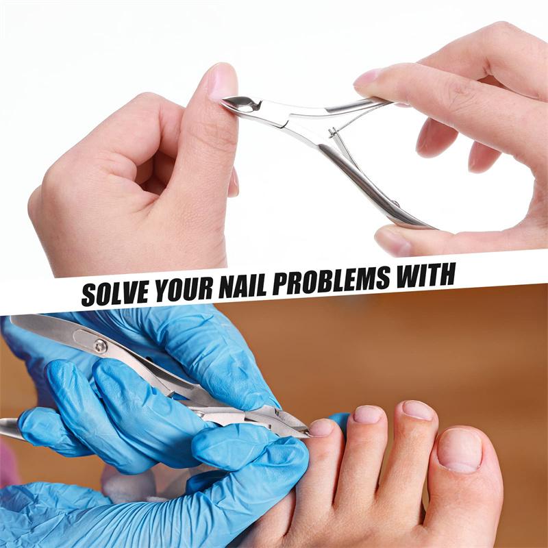 3 Stück/Set Zehennagel Fingernagel Nagelhautzange Professioneller Nagelknipser Maniküre Schneider Schere Rostfreier Stahl Trimmer Werkzeuge