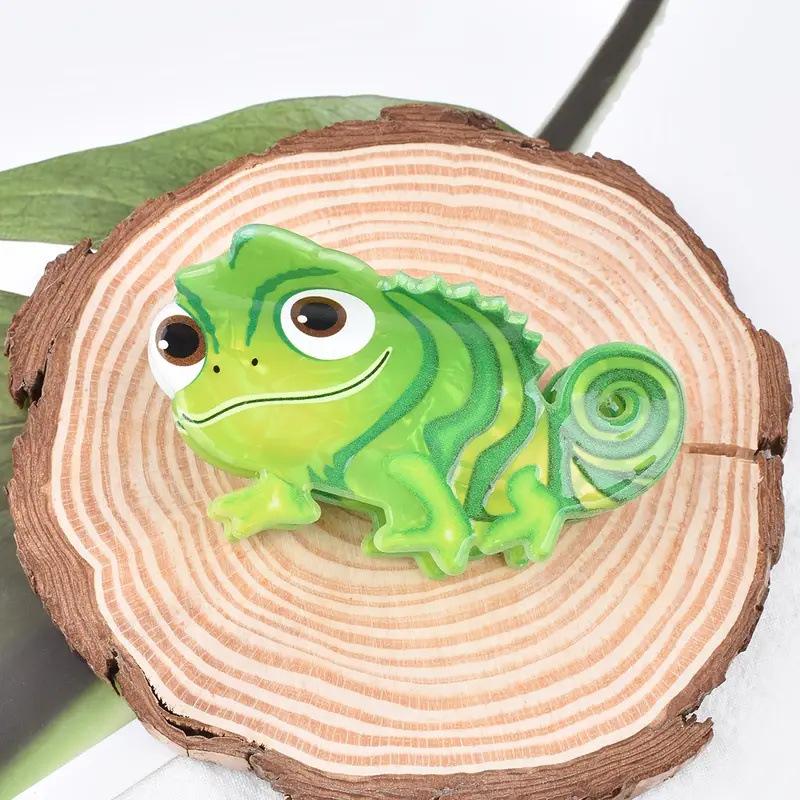 

Милый зеленый ящерка захват клипса нескользящая заколка мультяшное животное клипса акула модная клипса для хвостика аксессуары для волос для повседневной носки зелёный