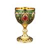 Home Retro Metal Wine Glass Whiskey Glass 30ML