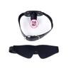 Sensory Deprivation Hood with Detachable Gag for BDSM Training