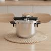 Explosion-proof 304 Stainless Steel Pressure Cooker Energy-efficient Anti-scalding Handle Fast Cooking Pressure Pot
