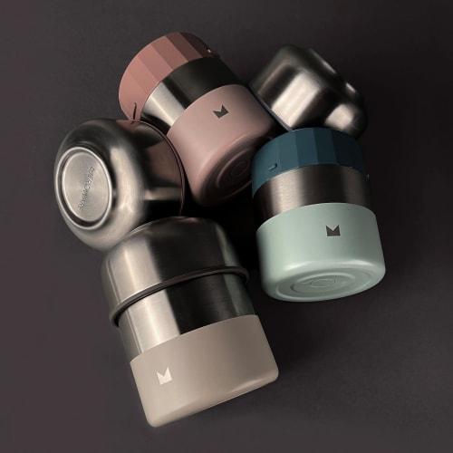 Meroware Lily Thermo Food Jar (Dusty Rose/Pink) 350ml Lunch Jar/Soup Jar