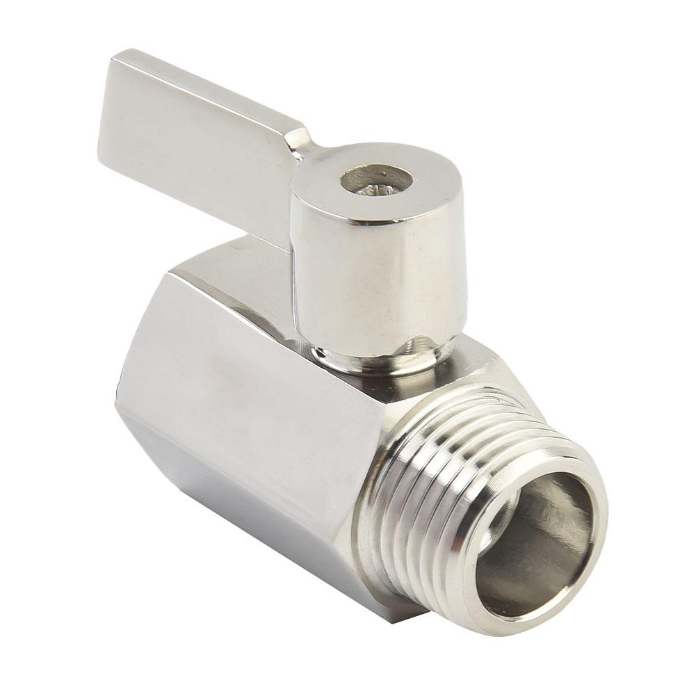 G1/2 INCH NPT Shut Off Valve Hand Valve Shower Head