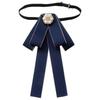 Bow Tie for Women Accessory Shirt Suit Adjustable Elastic Band Classic Polyester Easy