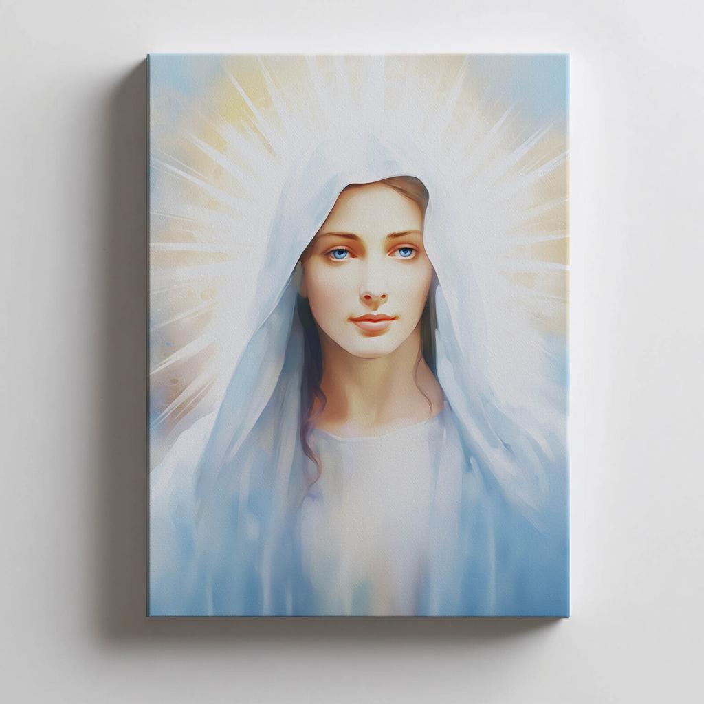 Światło Maryi Światło Maryi, 50X70 Cm, Bez Ramy, Płótno Premium Na Blejtramie