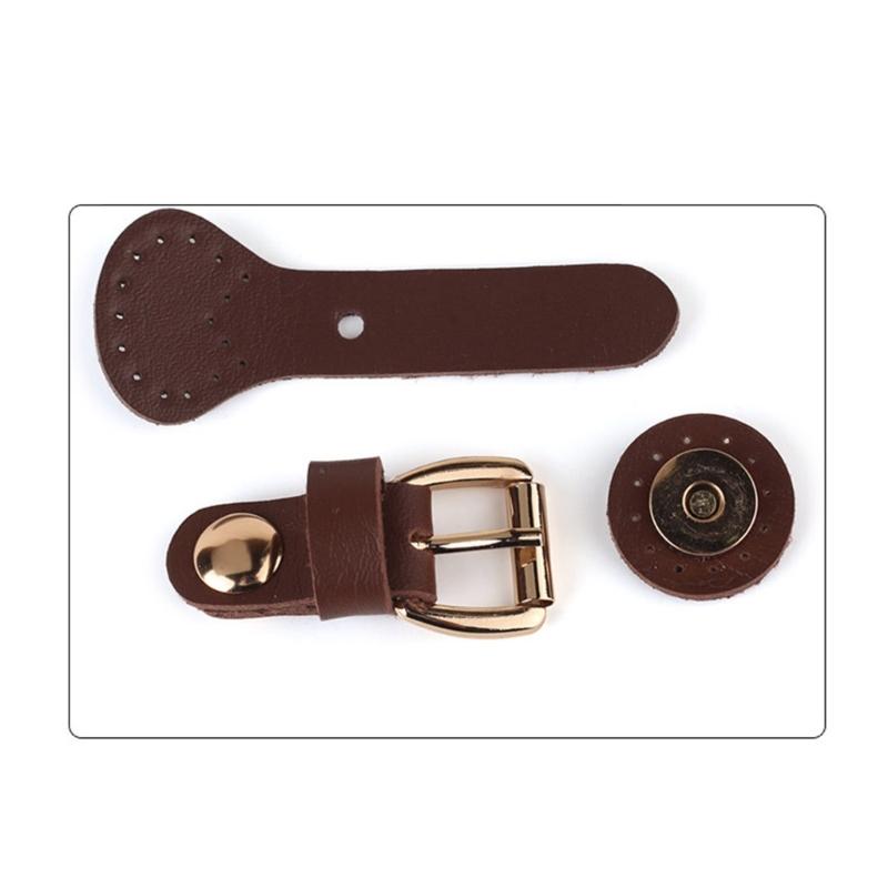 Professional Bag Closure Snap Lock Metal Button Clasp Accessories For PU Leather Crafting DIY Purse Hardware Supplies