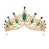 Alloy Queen Princess Crown Baroque Prom Dress Jewelry Vintage Bridal Headband  New Year