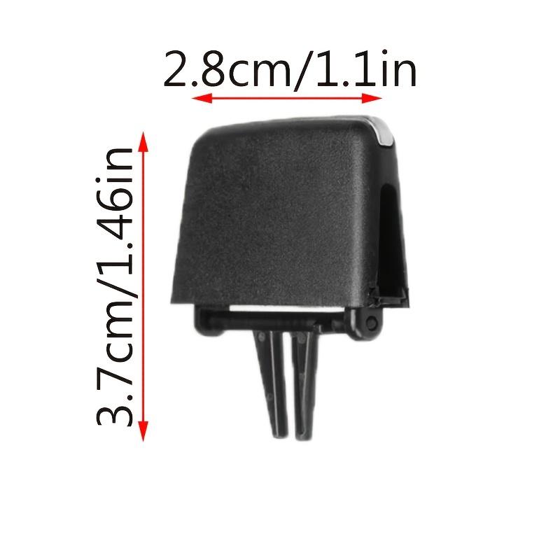 1pc Car Front A/C Air Conditioning Vent Outlet Tab Clip Repair Kit for BMW 3 Series E90 2005-2012 AC Vent Grille Slider Clip чёрный