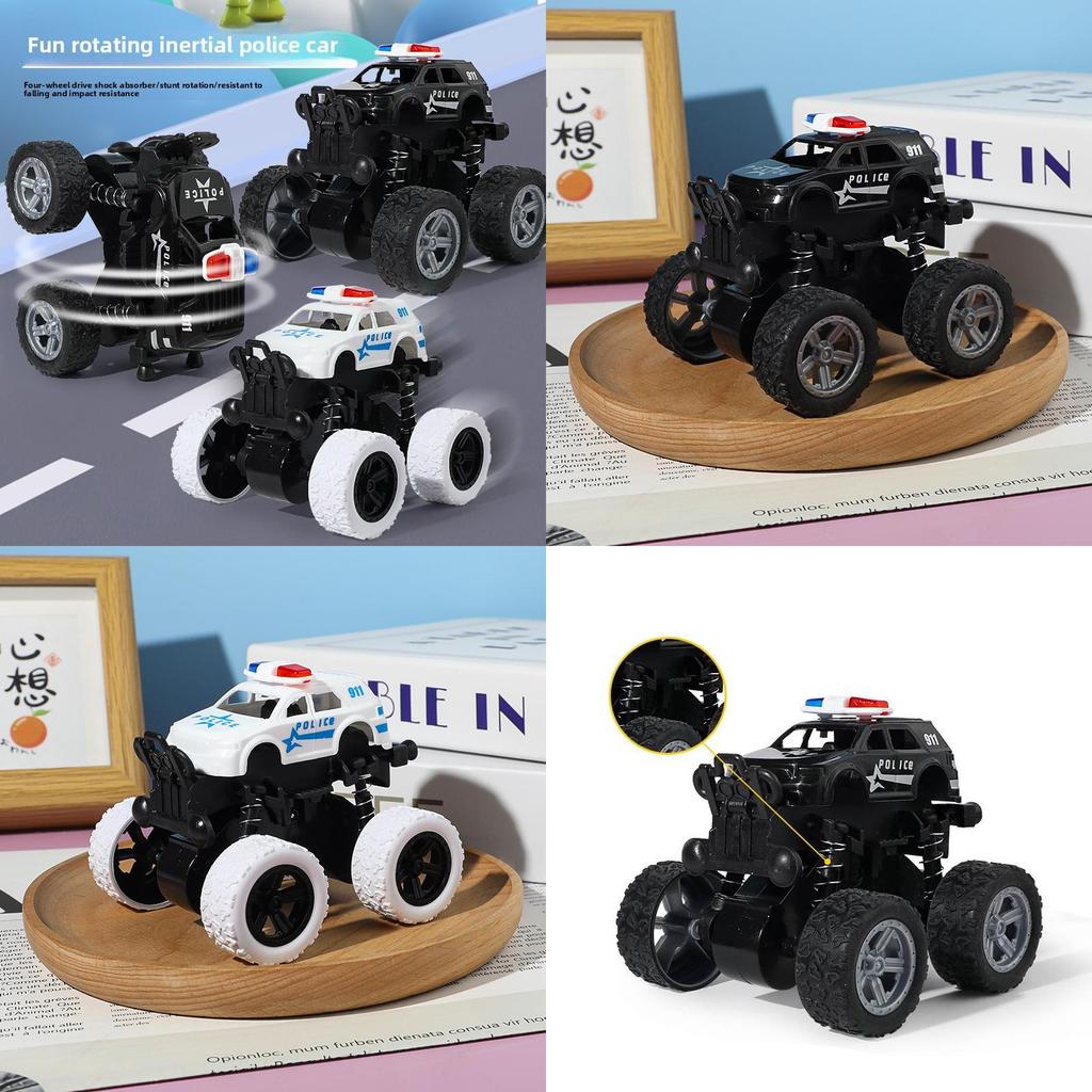 Off Road Police Car Toy With Inertia Drive For Kids Outdoor Play