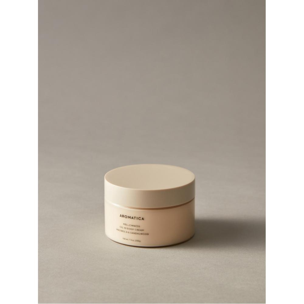 Aromatica Mellowness Oil In Body Cream Magnolia   Sandalwood 200g NONE