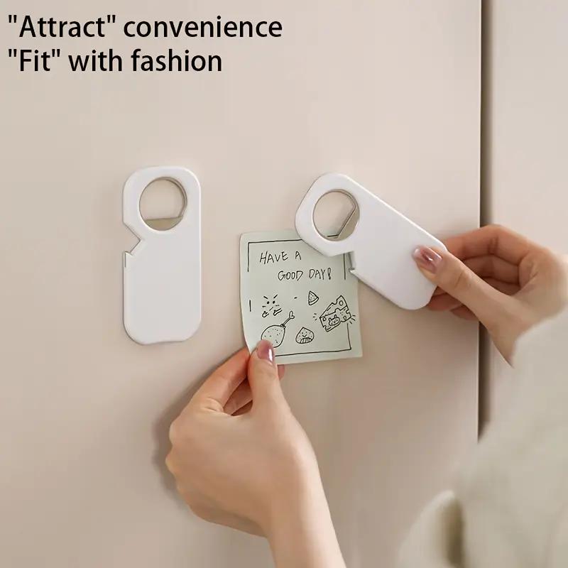 1/2pcs Bottle Opener Multifunctional Canned Opener Creative Magnetic Fridge Sticker Summer Beer Bottle Opener 2026