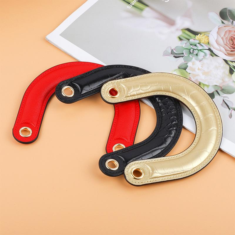 Gebogener PU Handtaschenriemen mit gewölbtem Griff - Austauschbares Zubehör