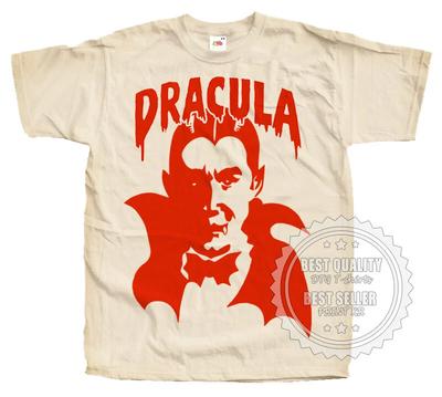 DRACULA Vampire Poster T SHIRT Tee Ver12 Natural Vintage All Sizes S To 5XL