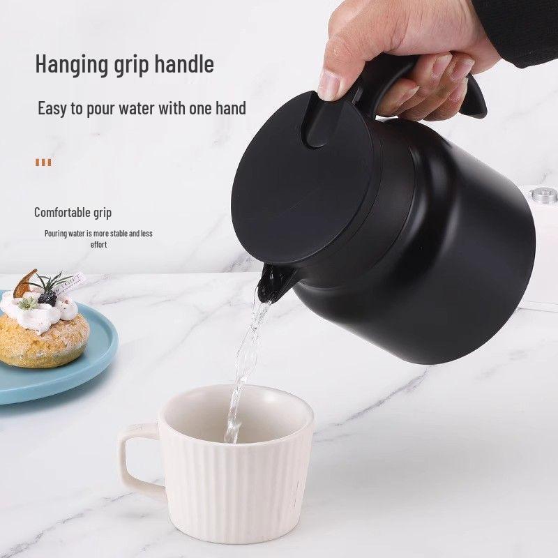 316 Stainless Steel Mug Teapot: Large-Capacity Brewing Pot with Tea and Water Separation, Ideal for Old White Tea.