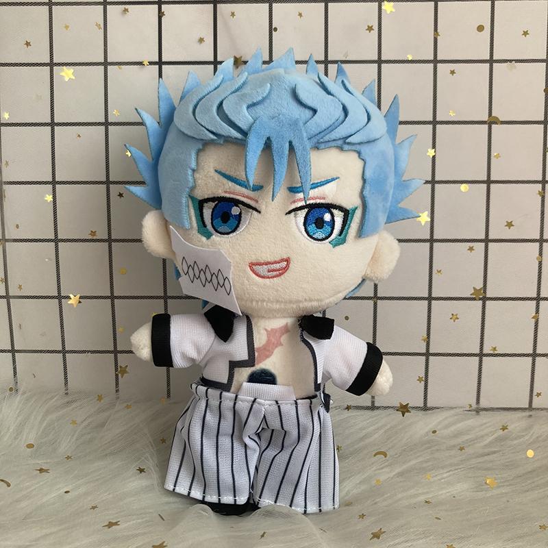 

20см BLEACH Милая Кукла Гриммджоу Абарай Ренджи Плюшевые Игрушки Набитые Аниме Фигурка Плюшевая Игрушка Коллекционная Кукла Подарки на День Рождения Мальчик Веселье для Всех Возрастов 20cm