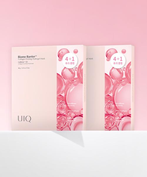 UIQ Biome Barrier Collagen Firming Hydrogel Mask 10 Sheets NONE