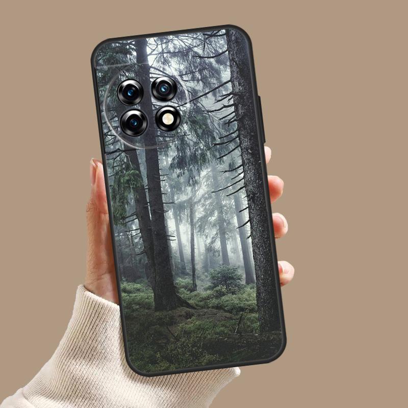 Nature Forest Mountain Case For OnePlus 12R 10R 9R 10T 8T 8 9 10 Pro 11 12 OnePlus Nord CE 2 3 Lite N10 N20 Cover
