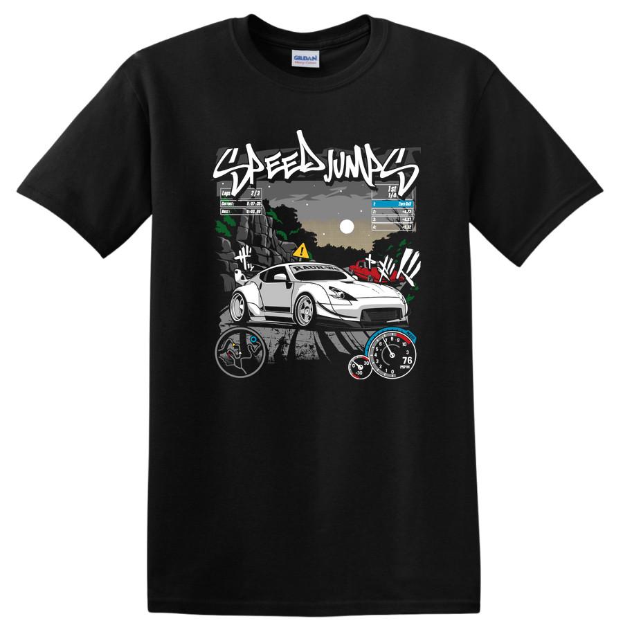 Car Racing T Shirt Speed Hunter Racing Game Adventure Tee Graphic Design 3XL