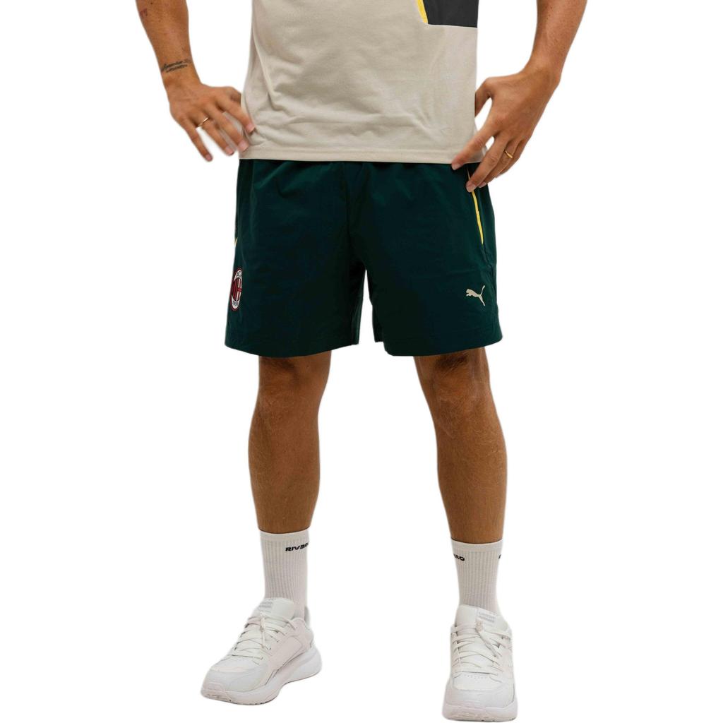 Puma Logo Elastic Waist Casual Shorts Men Shorts 782396-17
