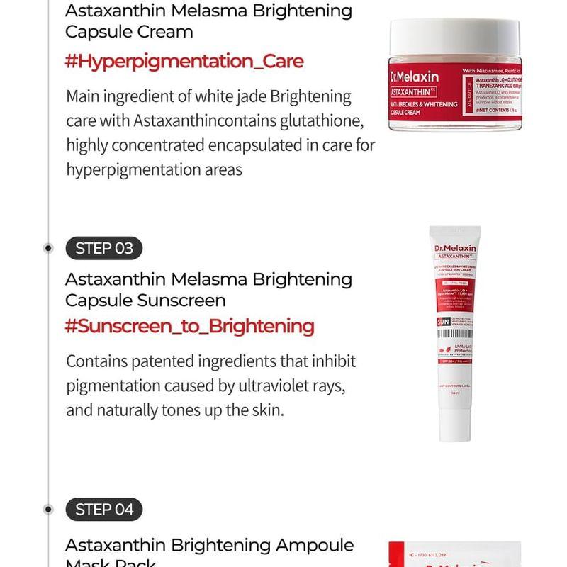 Dr.Melaxin - Astaxanthin Brightening Ampoule