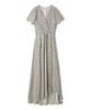 FRAY Print Dress FWFO251082 I.D. Women's Cache-Coeur (BEG)