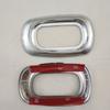 2pc New Car ABS Chrome Accessories Plated Door Side Lamp Cover Trim Paste Style For Honda CRV CR-V 2001 2002 2003 2004 2005 2006