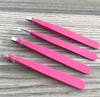 4 Eyebrow Tweezers Set Stainless Steel Eyebrow Clip Stickers Double Eyelid Stickers Tweezers