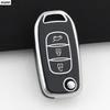 TPU Auto Flip Schlüsselanhänger Hülle Gehäuse Remote Gehäuse Passend für Renault Kadjar Captur Megane Sandero Stepway Logan Clio 5 Arkana Kwid