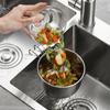 Stainless Steel Sink Drain Strainer Basket Multifunction Kitchen Food Catcher Vegetable Fruit Colander For Filter Kitchen Waste