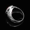 12 Mm Round Shape Mystic Topaz 925 Sterling Silver Classy Designer Shank Statement Ring For Unisex