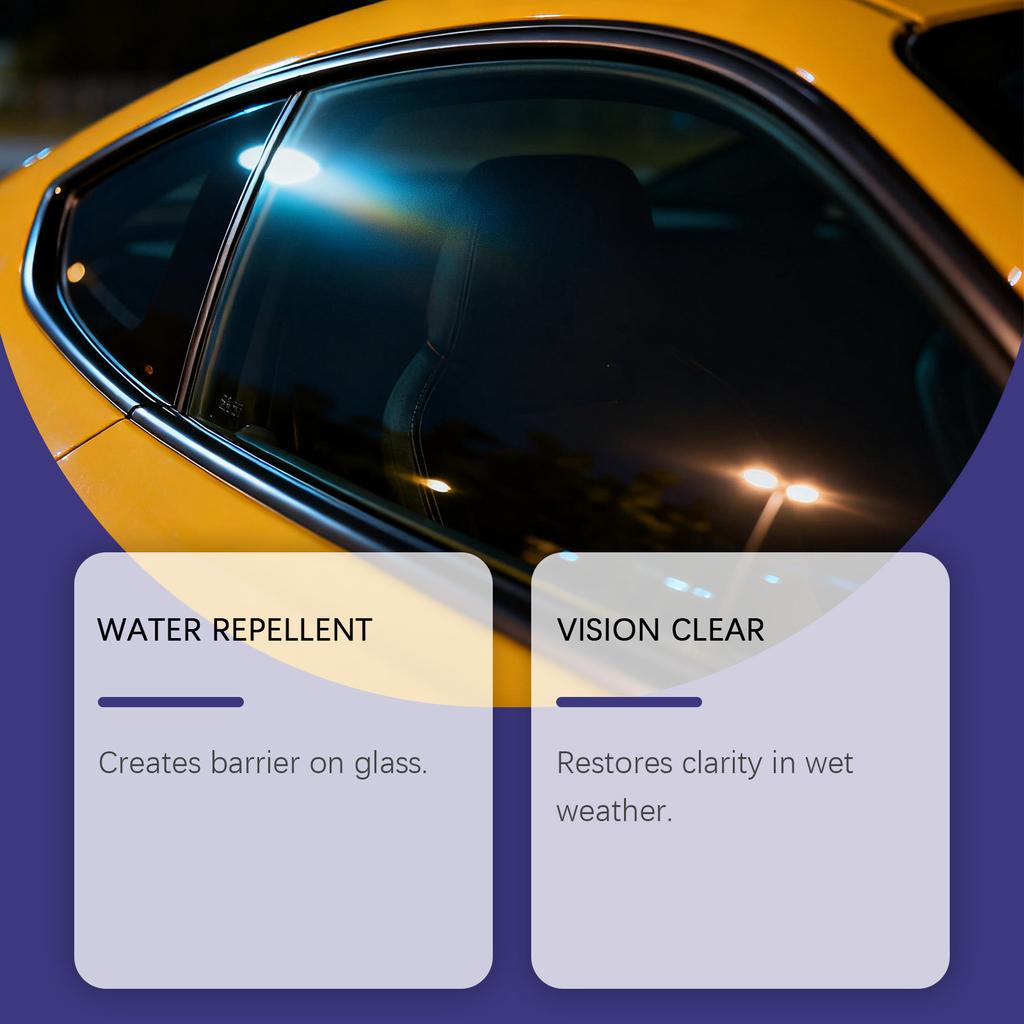 Car Windshield Cleaning Spray  Fog  And Decontamination Spray  Clear 100ml