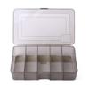 Lure Storage Box Elegant Gray Five-Compartment Multi-Layer Large Capacity Fishing Gear Accessories Box Fishing Bag Special Small