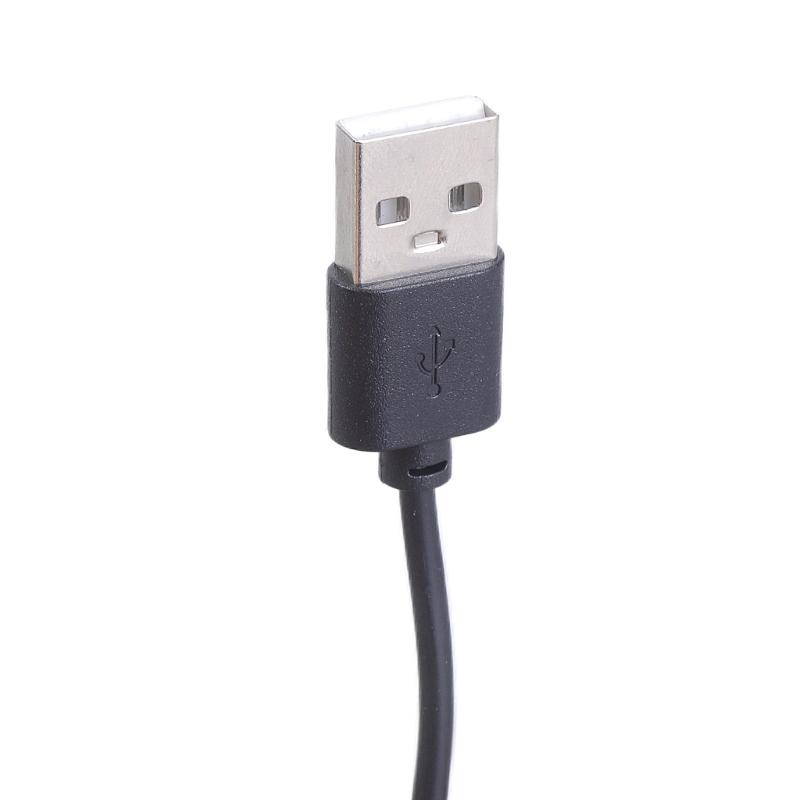 2Pin USB Male To Bare Open End 2 Cores USB 5V Quick Charging Cable with Switches for LED Light Cooling Fan Speaker
